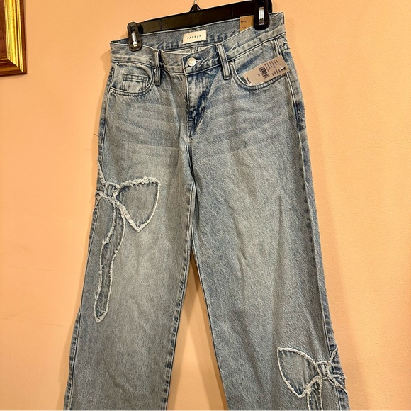 🦋PACSUN🦋 Baggy low rise Bow Jeans🦋 - Picture 6 of 14